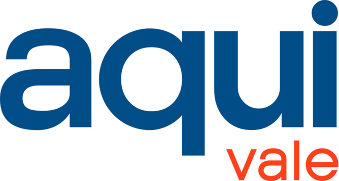 Logo de Aqui Vale, apoiador da Forja Summit